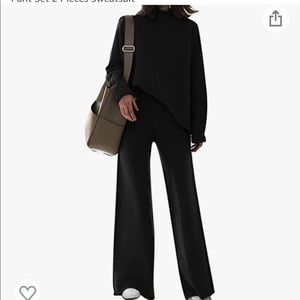 Black Knit Co-Ord Set NWOT